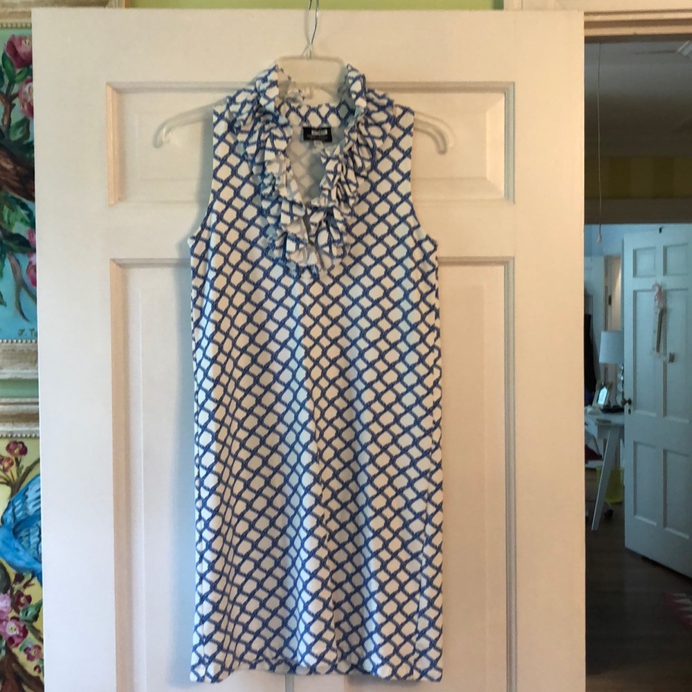 Sleeveless cotton dress for summer